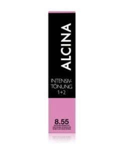 ALCINA Color Creme Intensiv-Tönung - 8.55 Hellblond Int.-Rot Professionelle Haarfarbe