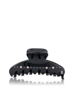 Alexandre De Paris Èlégance Informel 9 Cm Crystal Schwarz Haarspangen