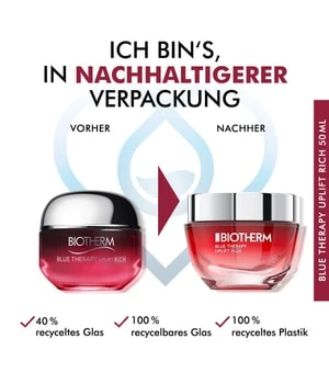 BIOTHERM Blue Therapy Uplift Rich Gesichtscreme 4 BIOTHERM Blue Therapy Uplift Rich Gesichtscreme – Bild 2