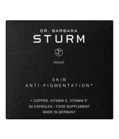 DR. BARBARA STURM Skin Anti-Pigmentation Nahrungsergänzungsmittel -Pflegemittel Geschäft dr barbara sturm skin anti pigmentation nahrungsergaenzungsmittel 60 stk 4260521262134 visual