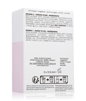 Essie Routine Set Strong Start + Good To Go Nagellack-Set 6 Essie Routine Set Strong Start + Good To Go Nagellack-Set – Bild 4