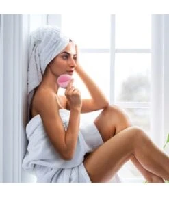 FOREO LUNA™ 4 Mini Pearl Pink Gesichtsbürste -Pflegemittel Geschäft foreo lunatm 4 mini pearl pink gesichtsbuerste 1 stk 7350120791306 visual3