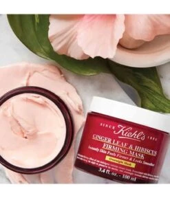 Kiehl's Ginger Leaf & Hibiscus Firming Mask Gesichtsmaske -Pflegemittel Geschäft kiehl s ginger leaf and hibiscus firming mask gesichtsmaske 28 ml 3605971634949 visual
