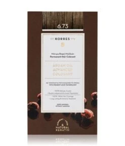 KORRES Arganöl Hochentwickelte Haarcoloration / Golden Cocoa 6.73 Haarfarbe