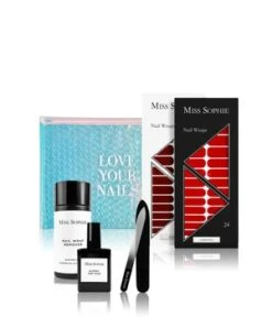 Miss Sophie Starter Set Burgundy & Lipstick Red Nagelpflegeset