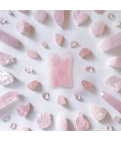 Rosental Organics Rose Quartz Gua Sha Natural Lifting Tool Gesicht Roll-On -Pflegemittel Geschäft rosental organics rose gua sha natural lifting tool gesicht roll on 1 stk 4260576410252 visual