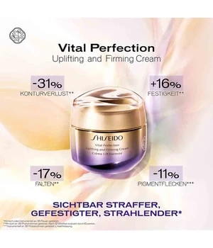 Shiseido Vital Perfection Uplifting & Firming Enriched Gesichtscreme 6 Shiseido Vital Perfection Uplifting & Firming Enriched Gesichtscreme – Bild 4