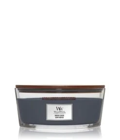 WoodWick Indigo Suede Ellipse Duftkerze