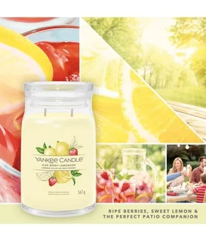 Yankee Candle Iced Berry Lemonade Duftkerze 5 Yankee Candle Iced Berry Lemonade Duftkerze – Bild 3